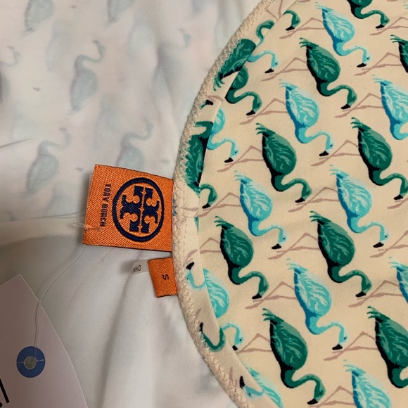 Tory Burch Sanibel Flamingo One Piece Swimsuit S - Picture 6 of 8